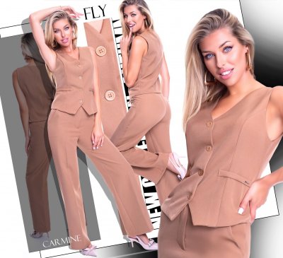 Mayo Chix - Fly mellény karamell