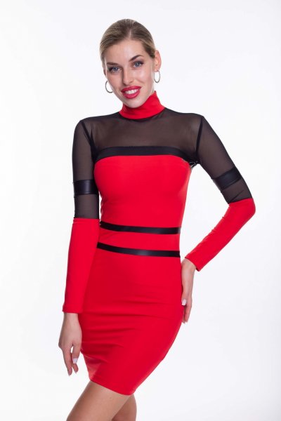 Mayo Chix - Vercce ruha piros