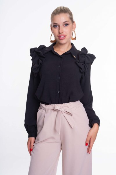 Mayo Chix- Jazzo blúz fekete