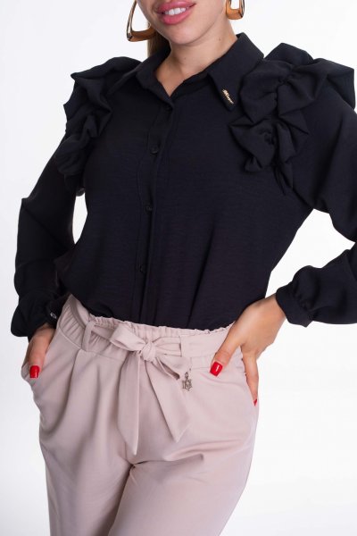 Mayo Chix- Jazzo blúz fekete