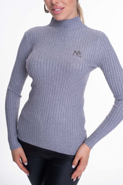 Mayo Chix- Santa Fé kötött pulóver szürke