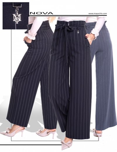 Mayo Chix- Nova nadrág fekete csíkos