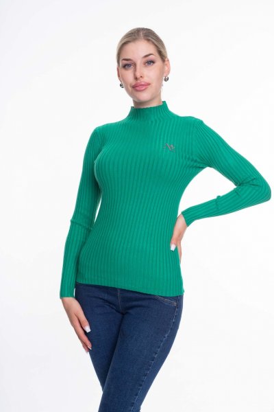 Mayo Chix- Santa Fé kötött pulóver zöld