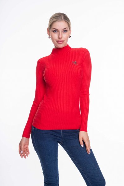 Mayo Chix- Santa Fé kötött pulóver piros