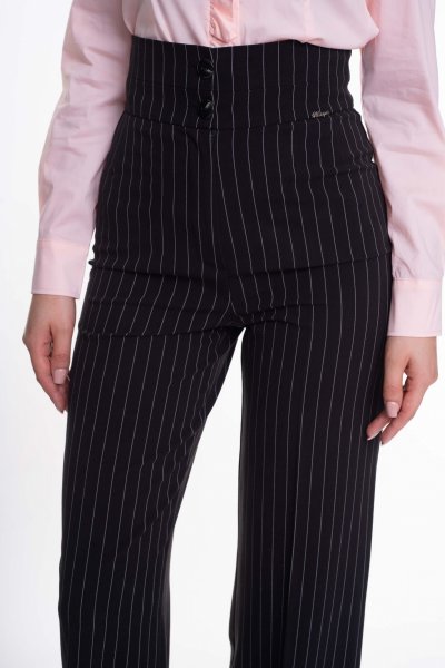 Mayo Chix- Detroit nadrág fekete csíkos