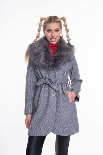 Mayo Chix - Singo szövetkabát világos szürke