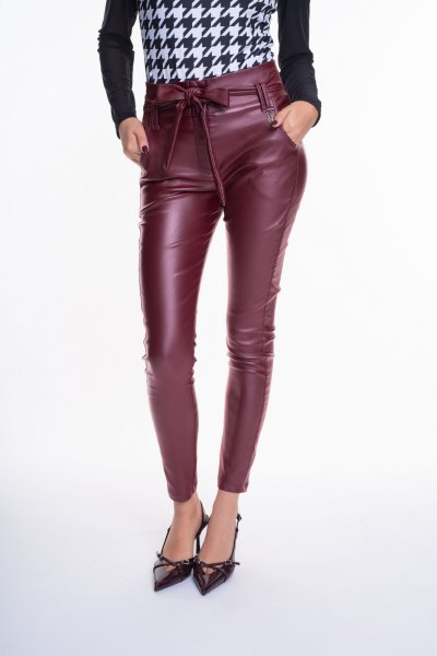 Mayo Chix- Opal nadrág kent bordó