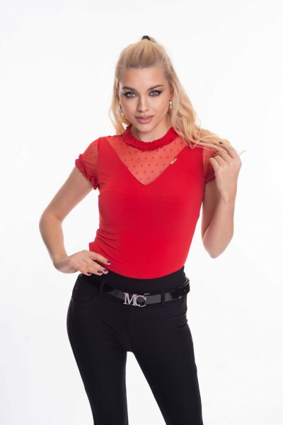 Mayo Chix- Calgary felső alkalmi piros