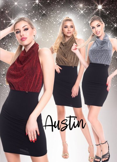 Mayo Chix- Austin ruha alkalmi piros