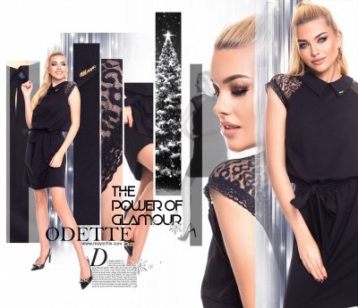 Mayo Chix- Odette ruha alkalmi fekete