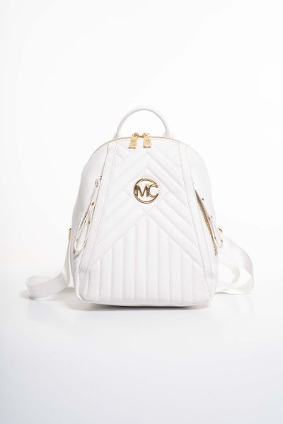 Mayo Chix - Juno hátitáska fehér steppelt