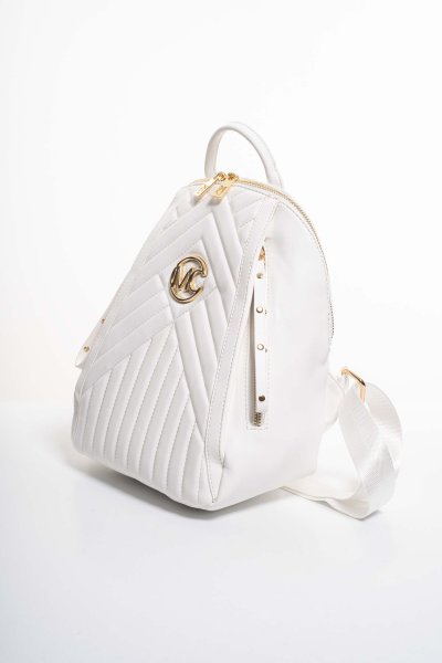 Mayo Chix - Juno hátitáska fehér steppelt