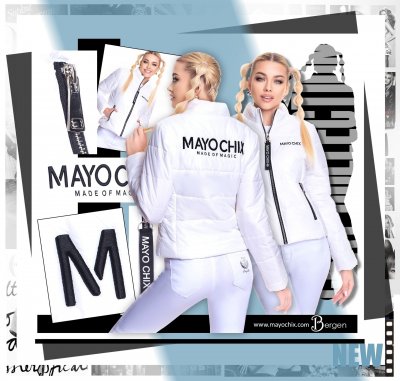 Mayo Chix - Bergen jacky hímzett fehér