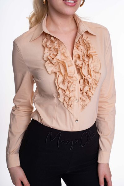 Mayo Chix - Anita blúz beige