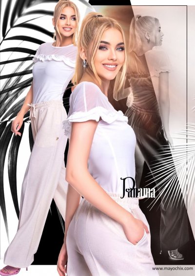 Mayo Chix - Panama póló fehér