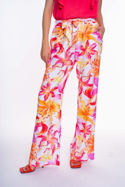 Mayo Chix - Cruze nadrág színes virágos