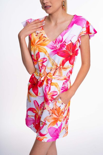 Mayo Chix- Madison overall színes viirág mintás