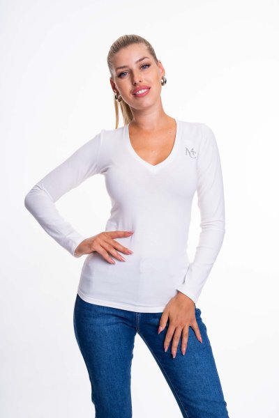 Mayo Chix - Vento póló strasszos nyers