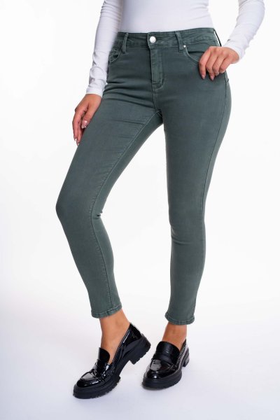 Mayo Chix - Hamburg farmernadrág khaki