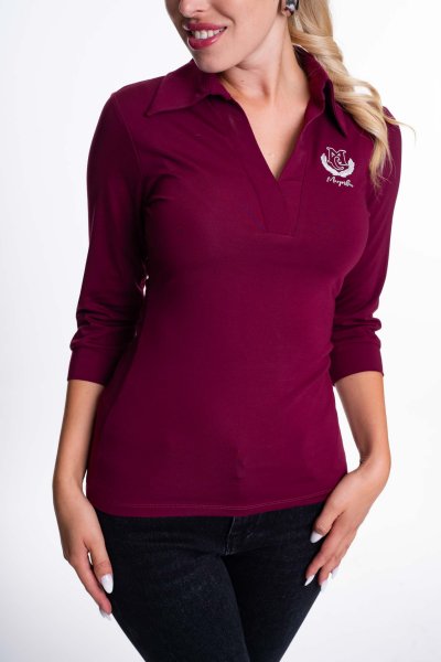 Mayo Chix - Astor póló burgundi