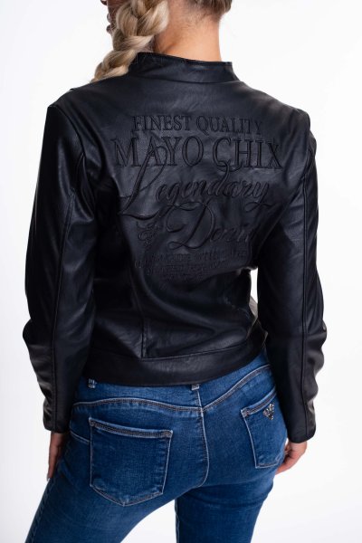 Mayo Chix - Imelda jacky műbőr fekete