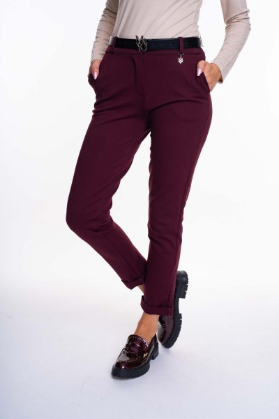 Mayo Chix- Zuzu nadrág punto burgundi