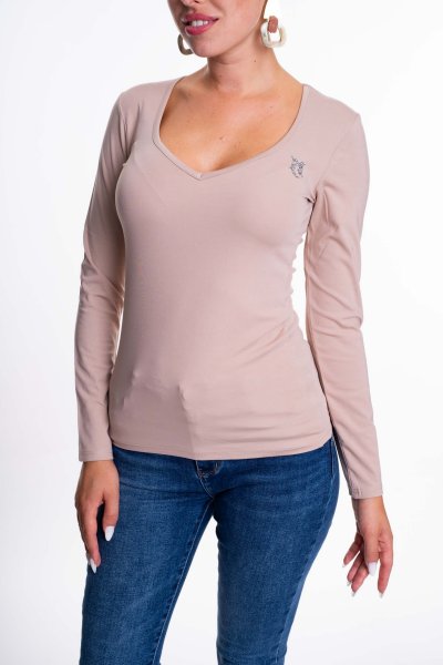 Mayo Chix - Kamerun póló beige