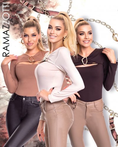 Mayo Chix- Ramazotti póló beige