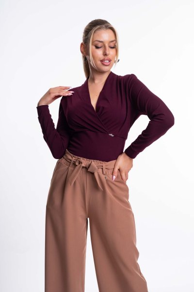 Mayo Chix - Dublin póló burgundi