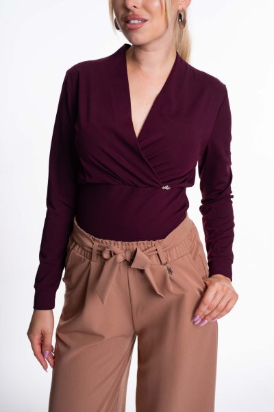 Mayo Chix - Dublin póló burgundi